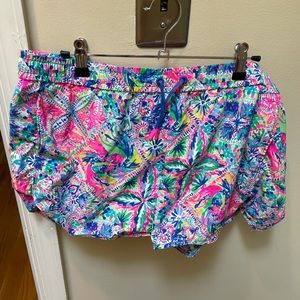 Lilly Pulitzer luxletic shorts EUC